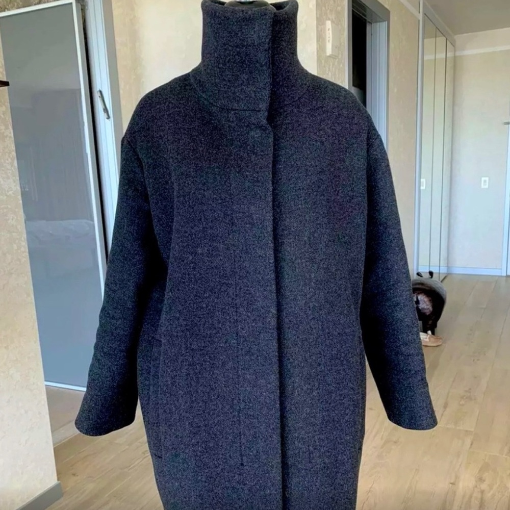 Max Mara Weekend Cocoon Wool Coat Size 4
